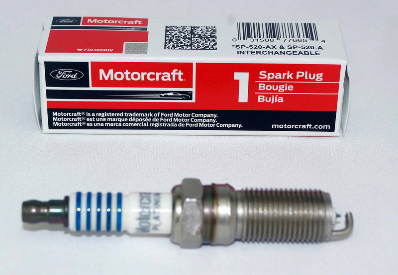Motorcraft SP520AX Spark Plug Ford CYFS12F5AX SP550A CYFS12F5A