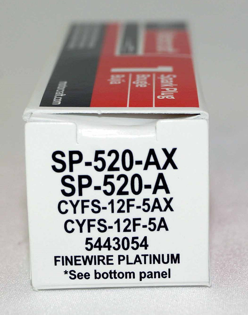 Motorcraft SP520AX Spark Plug Ford CYFS12F5AX SP550A CYFS12F5A