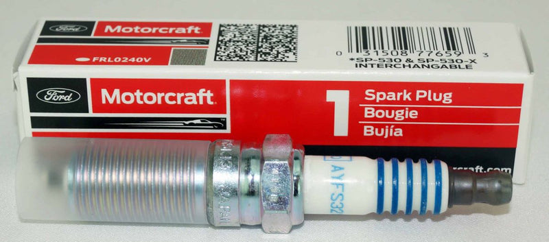 Motorcraft SP530 Iridium Spark Plugs Ford AYFS32YR Escape MKZ