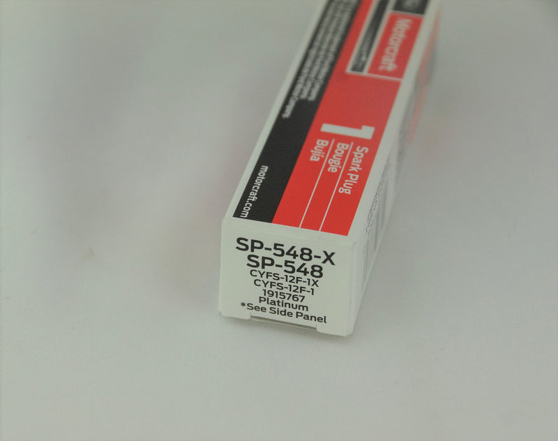 Motorcraft SP548X Platinum Spark Plug Ford CYFS12F1X SP548