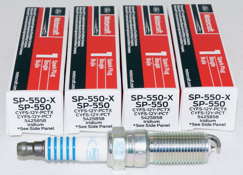 Motorcraft SP550X Iridium Spark Plug CYFS12YPCT  SP550