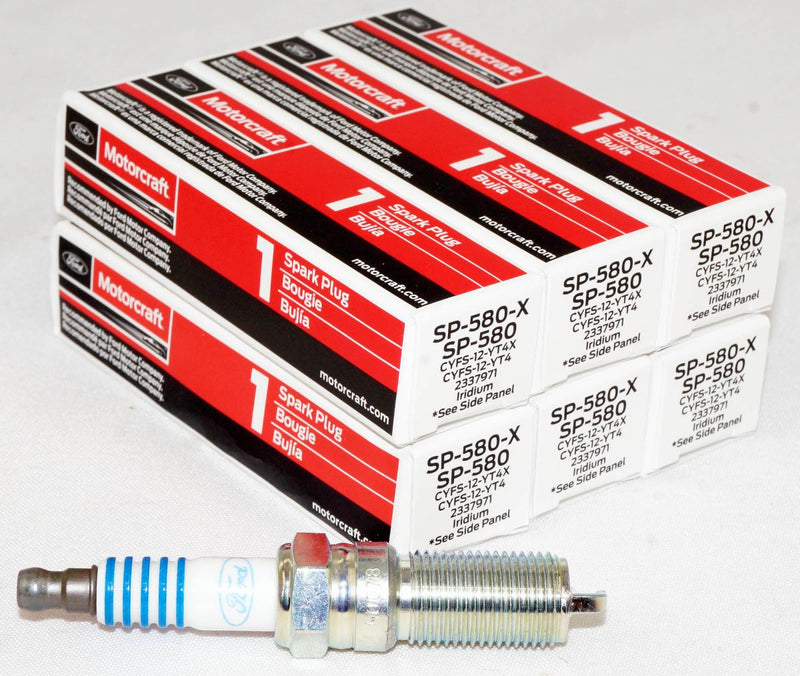 Motorcraft SP534 SP580 SP580X Ford Iridium Spark Plug F150 Ecoboost