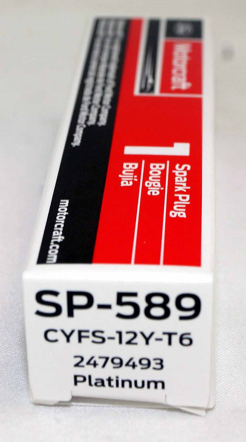 Motorcraft SP589 CYFS12YT6 Spark Plug replaces SP520 SP520X