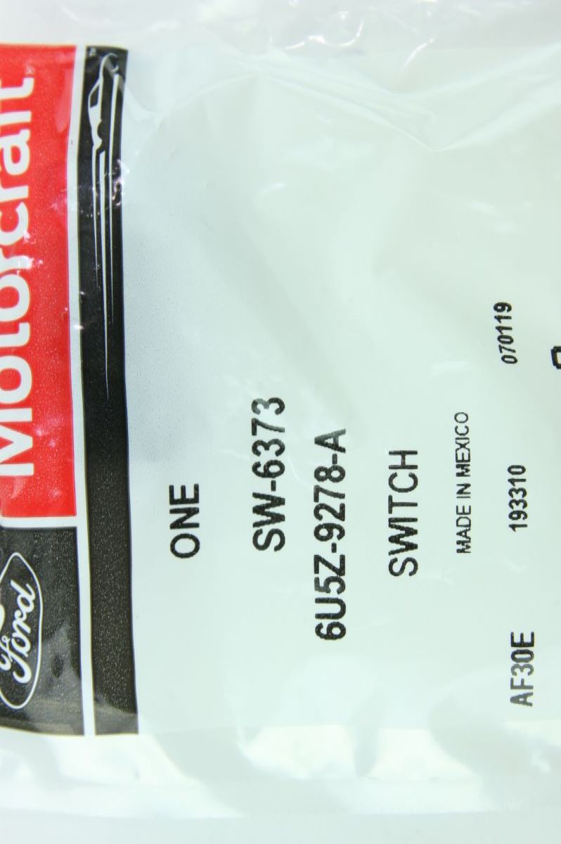 Motorcraft SW6373 Ford 6U5Z9278A Engine Oil Pressure Switch