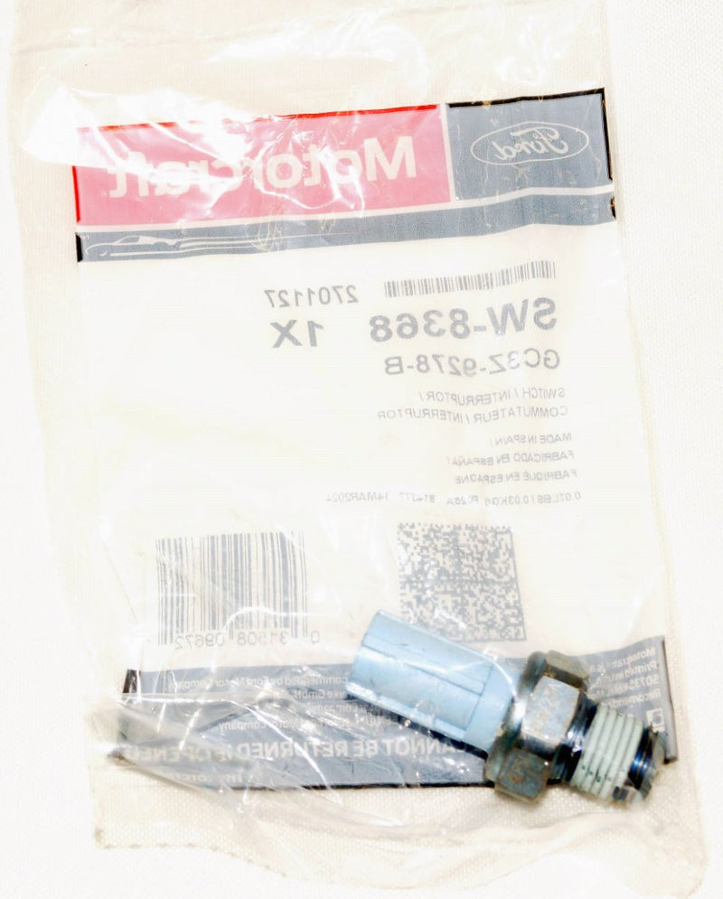 Motorcraft SW8368 Engine Oil Pressure Switch Ford GC3Z9278B