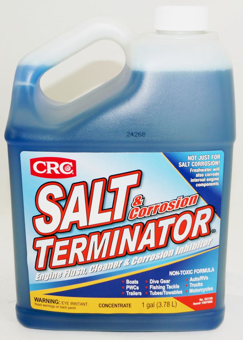 CRC Salt Terminator Engine Flush Cleaner & Corrosion Inhibitor 1 Gal Marine Auto - Image 1