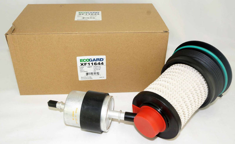 EcoGard XF11644 Premium Diesel Fuel Filter replace Motorcraft FD4627