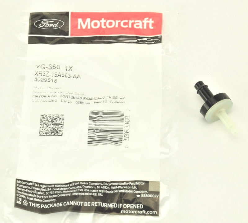 Motorcraft YG360 Vacuum Checking Switch Ford XR3Z19A563AA