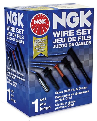 NGK Spark Plug Wire Set P/N:RC-TX50 - Image 2